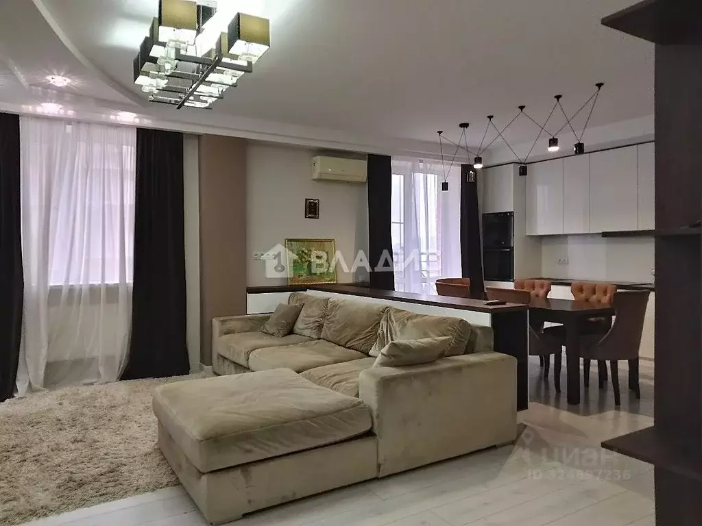 3-к кв. Волгоградская область, Волгоград Пугачевская ул., 5г (110.4 м) - Фото 1