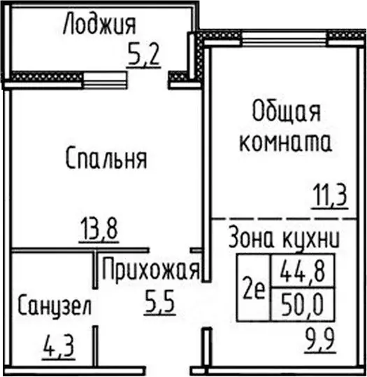 2-к кв. Новосибирская область, Новосибирский район, Мичуринский ... - Фото 0