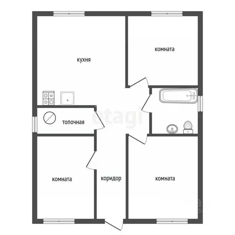 Дом в Воронежская область, Новоусманский район, с. Бабяково Заливной ... - Фото 2