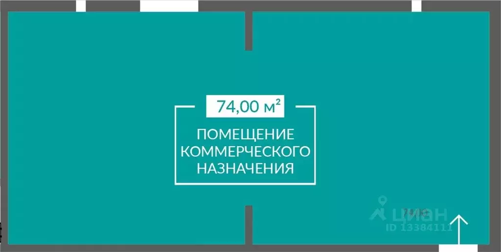 Помещение свободного назначения в Крым, Симферополь Абрикос 2 жилой ... - Фото 1
