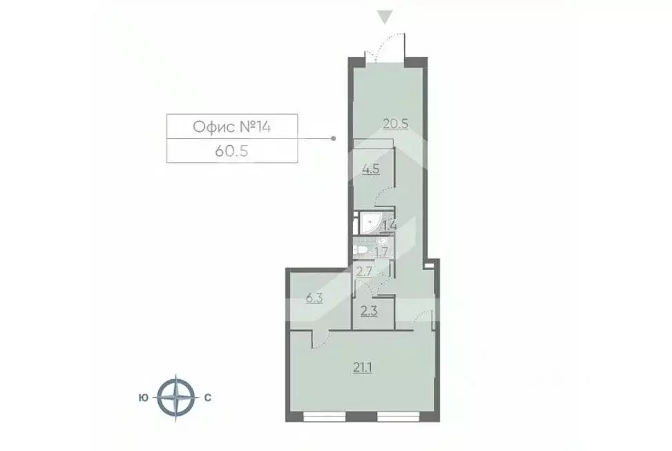 Помещение свободного назначения в Москва Производственная ул., 19к1 ... - Фото 2