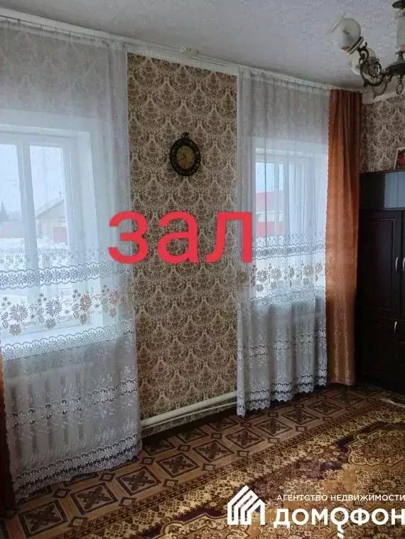 Дом в Омская область, Таврический район, с. Луговое Юбилейная ул., 16 ... - Фото 1