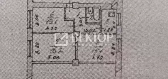 3-к кв. Ивановская область, Иваново Рабфаковская ул., 10/96 (60.3 м) - Фото 2