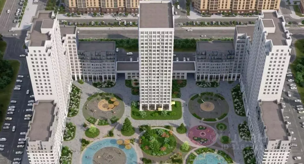 Студия Тюменская область, Тюмень Космо жилой комплекс (25.5 м) - Фото 0