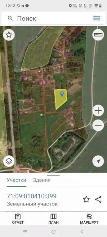 Участок в Тульская область, Заокский район, Малаховское с/пос, д. ... - Фото 2