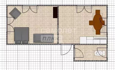 1-к кв. Алтайский край, Смоленский район, с. Смоленское Красноярская ... - Фото 2
