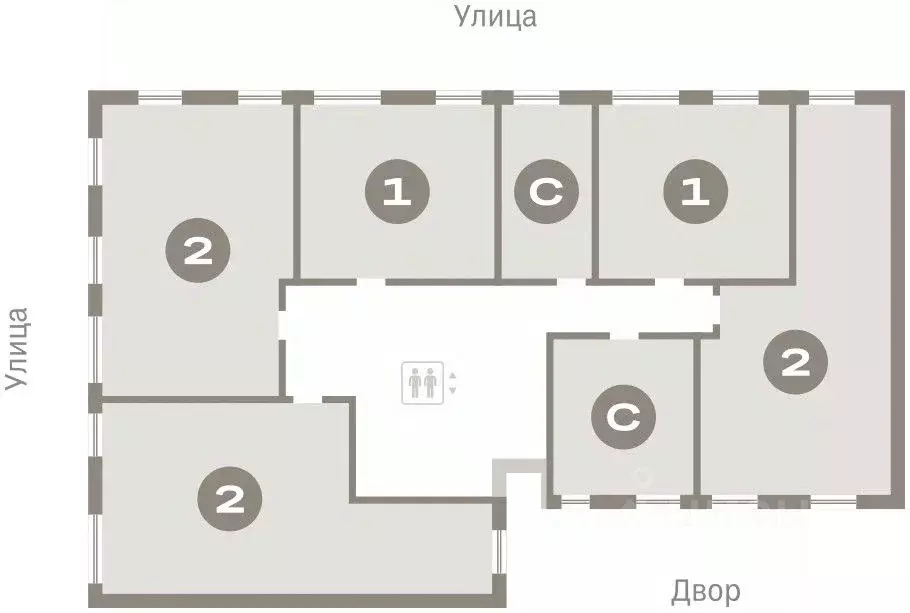 2-к кв. Омская область, Омск  (71.78 м) - Фото 1