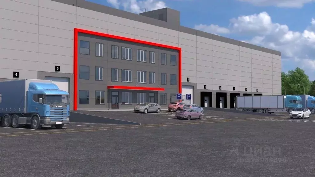 Склад в Московская область, Домодедово городской округ, с. Красный ... - Фото 2