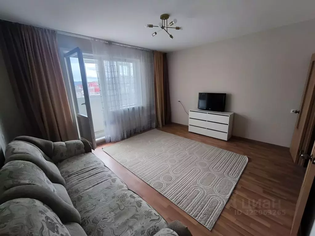 1-к кв. Красноярский край, Красноярск ул. Михаила Годенко, 1 (44.0 м) - Фото 0