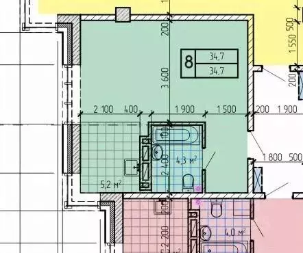 Студия Приморский край, Находка  (34.7 м) - Фото 1