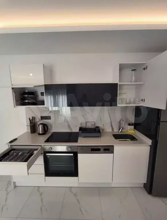 1-к. квартира, 44,6 м, 15/17 эт. - Фото 0