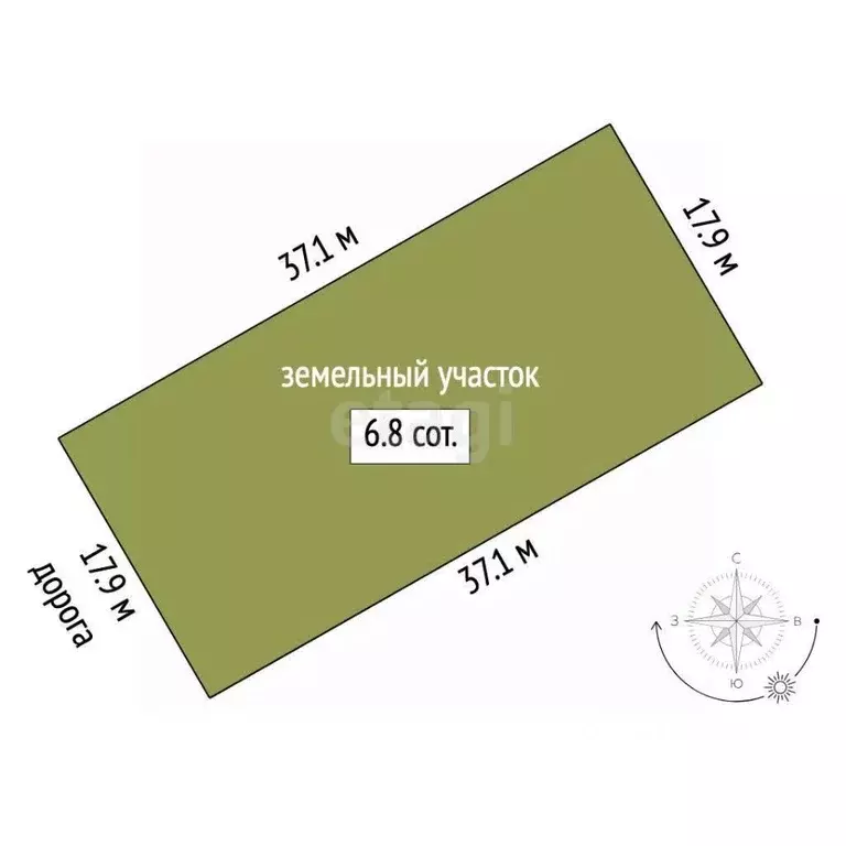 Участок в Ярославская область, Ярославль ул. Декабристов, 86 (6.8 ... - Фото 0