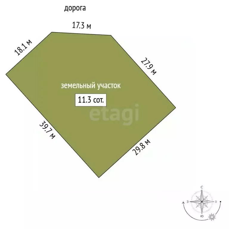 Участок в Ленинградская область, Всеволожский район, Агалатовское ... - Фото 1