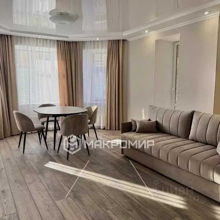 2-к кв. Татарстан, Казань ул. Баки Урманче, 6 (75.8 м) - Фото 2