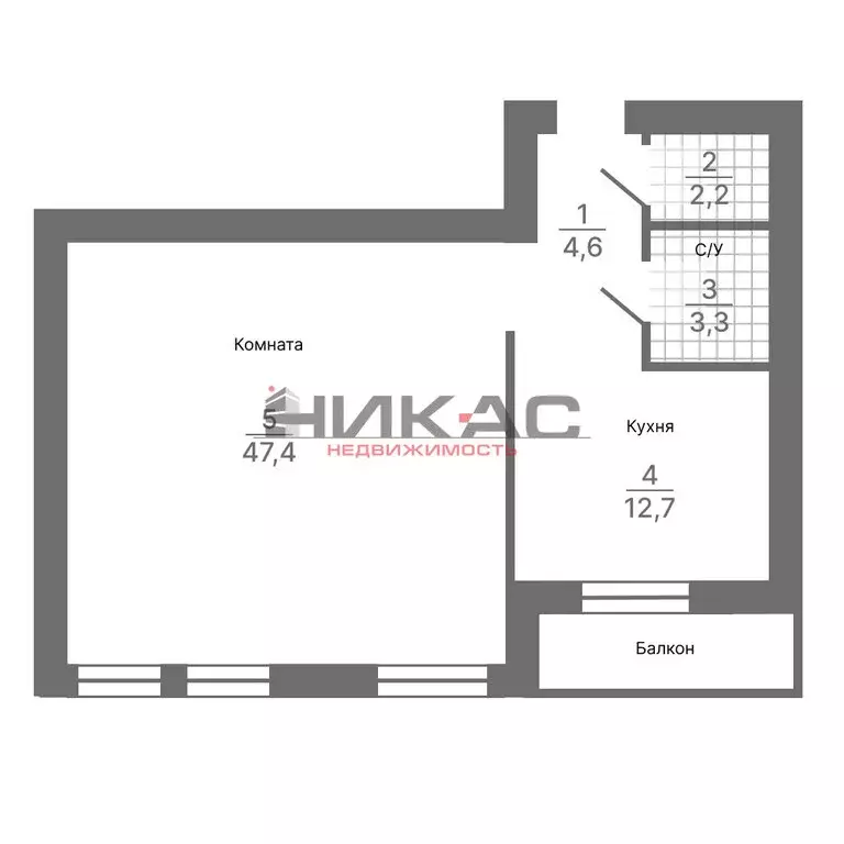 2-комнатная квартира: Ярославль, проспект Ленина, 28А (71.34 м) - Фото 0