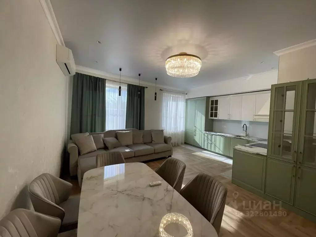 3-к кв. Краснодарский край, Краснодар Центральный мкр, ул. Кубанская ... - Фото 2