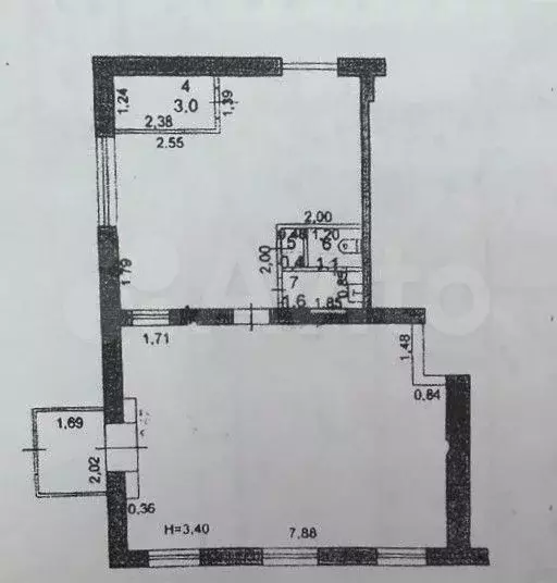 Свободного назначения, 71 м - Фото 0