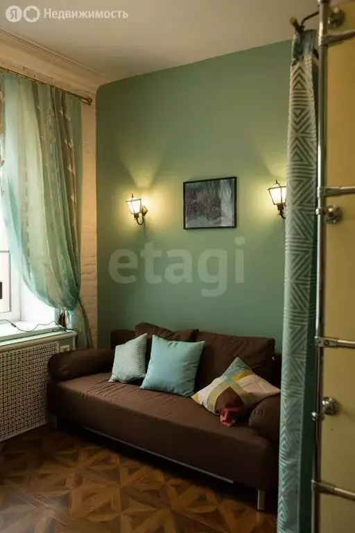 1к в -комнатной квартире (21 м) - Фото 2