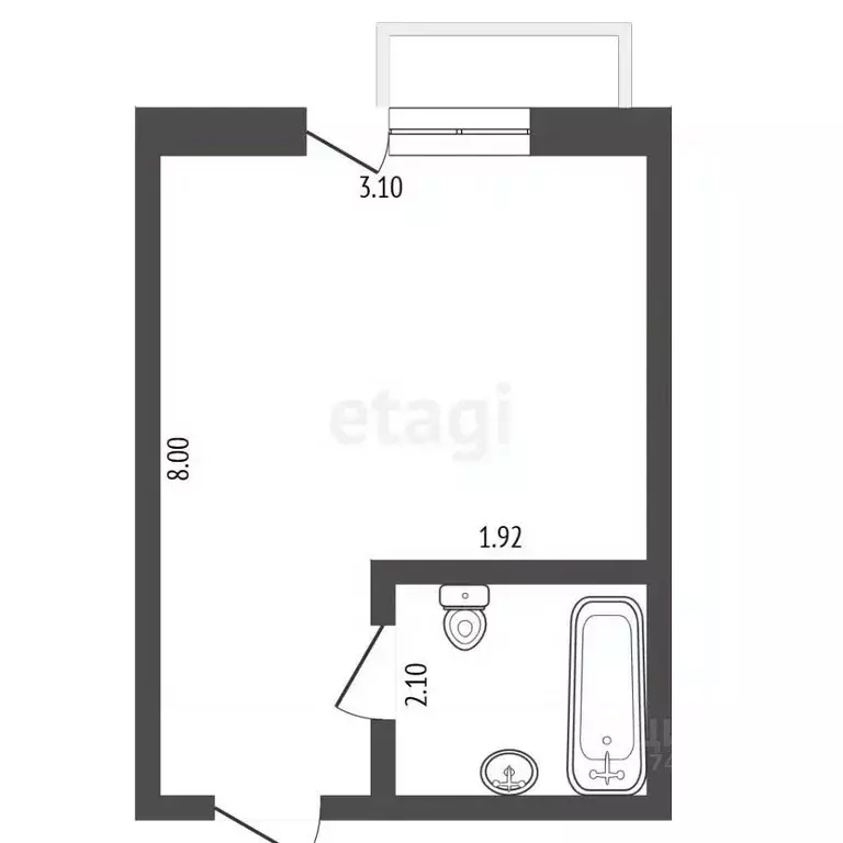 Студия Крым, Черноморский район, с. Межводное ул. Приморская, 18А ... - Фото 2