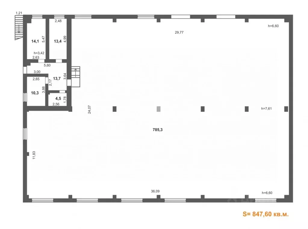 Склад в Челябинская область, Челябинск Копейское ш., 9П (902 м) - Фото 2