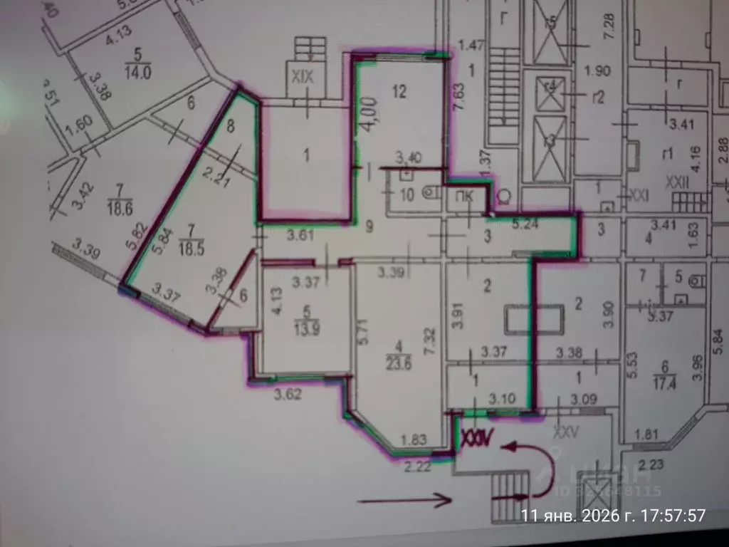 Помещение свободного назначения в Москва Мироновская ул., 46к1 (118 м) - Фото 1