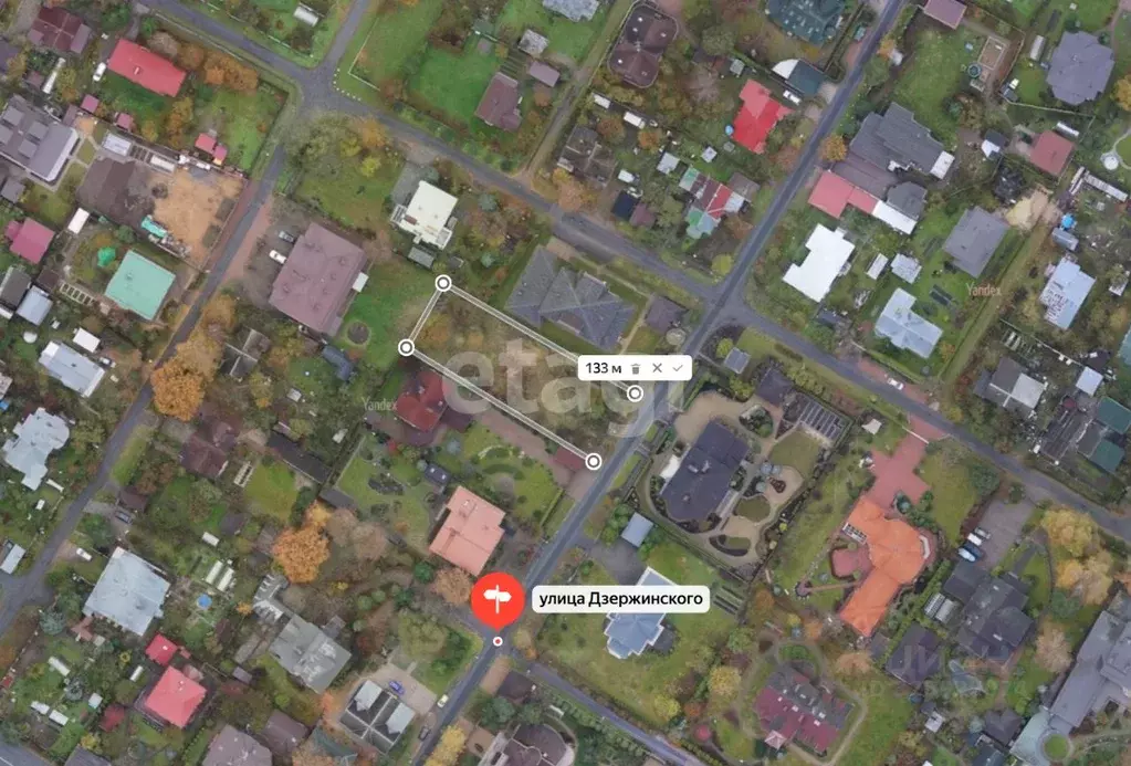 Участок в Санкт-Петербург, Санкт-Петербург, Павловск ул. Дзержинского, ... - Фото 1