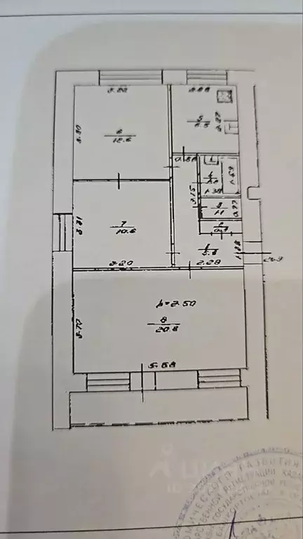 3-к кв. башкортостан, уфа ул. братьев кадомцевых, 11/1 (60.0 м) - Фото 0