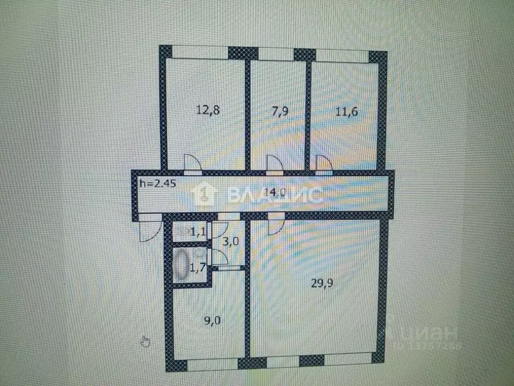 4-к кв. Забайкальский край, Чита ул. Труда, 11 (91.0 м) - Фото 1