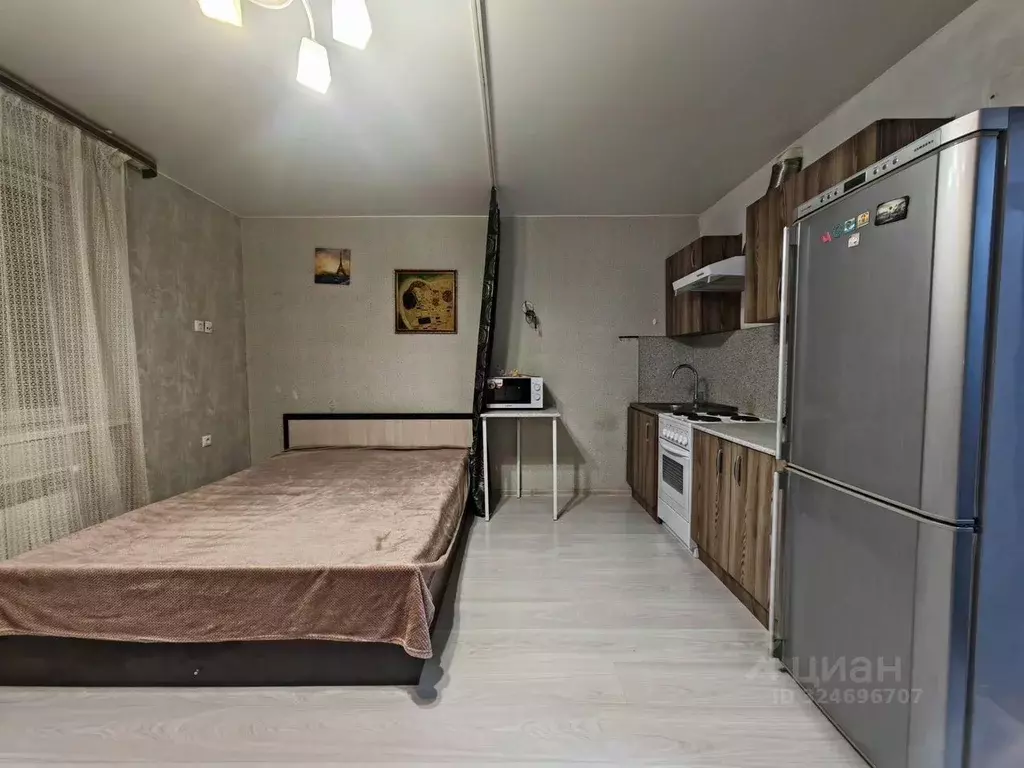 Студия Московская область, Домодедово Южный мкр, ул. Курыжова, 16 ... - Фото 1