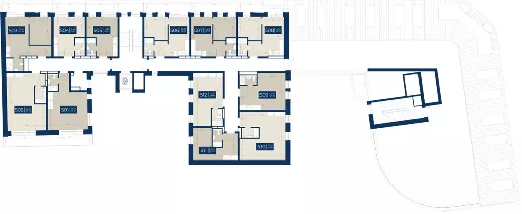 1-к кв. Татарстан, Казань ул. Бурхана Шахиди, 18/18 (25.6 м) - Фото 2