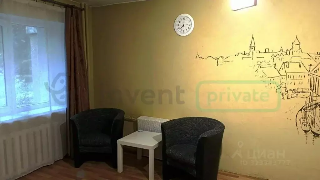 1-к кв. Калининградская область, Калининград Театральная ул., 27 (31.0 ... - Фото 2