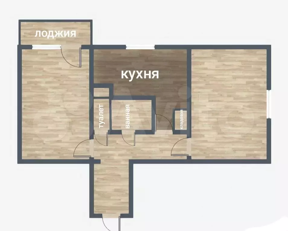2-к. квартира, 57 м, 3/9 эт. - Фото 0