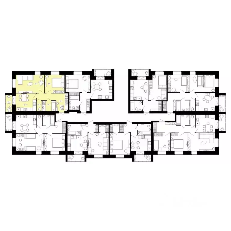 2-к кв. Костромская область, Кострома ул. 8-я Рабочая, 4 (60.9 м) - Фото 1