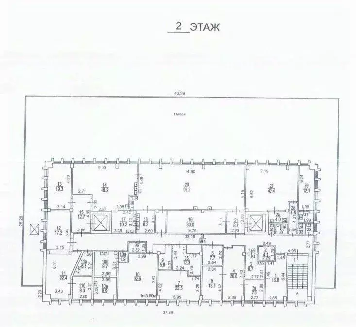 Помещение свободного назначения в Москва Якорная ул., 6 (2280 м) - Фото 2