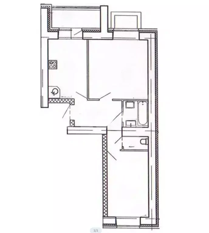 2-комнатная квартира: Новоалтайск, улица Анатолия, 90 (54 м) - Фото 1