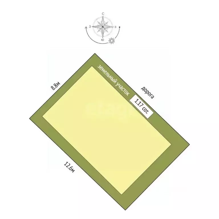 Торговая площадь в Ростовская область, Кагальницкая ст-ца пер. ... - Фото 2