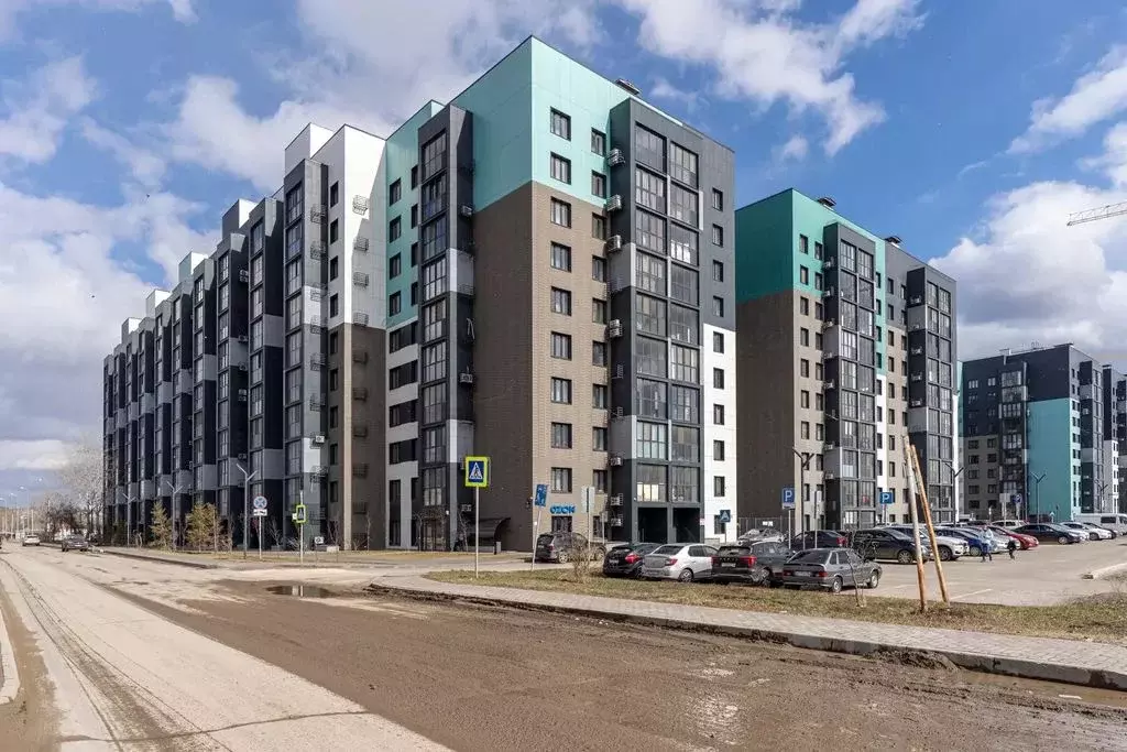 2-к кв. Татарстан, Казань Портовая ул., 37к1 (65.0 м) - Фото 1