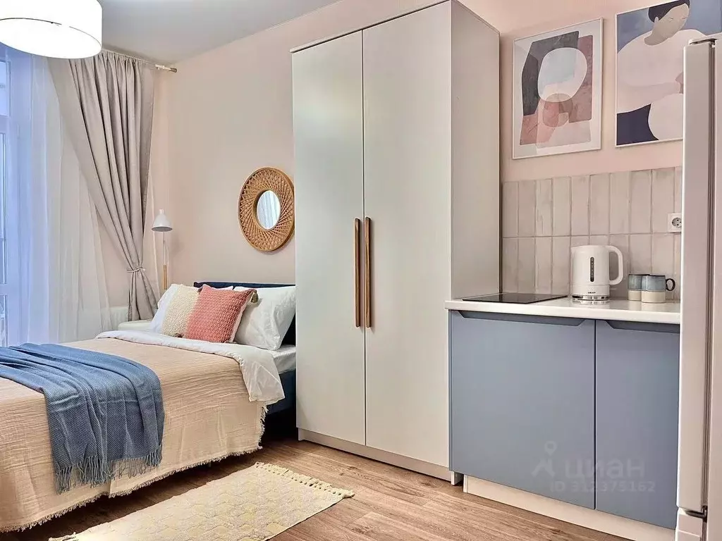 Студия Пермский край, Пермь Верхние Муллы мкр,  (23.0 м) - Фото 1