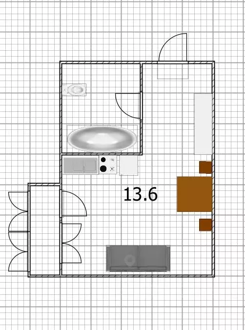 Студия Башкортостан, Уфа ул. Рихарда Зорге, 11 (13.6 м) - Фото 2
