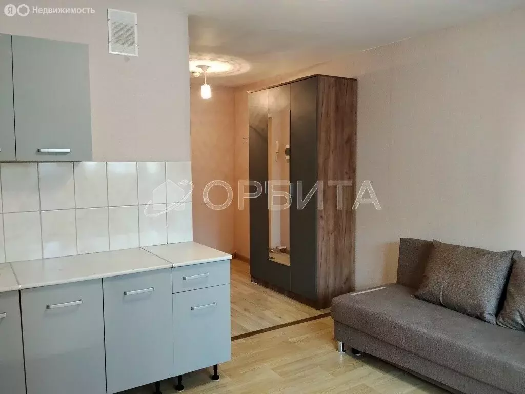 Квартира-студия: Тюмень, улица Новосёлов, 113 (22 м) - Фото 2