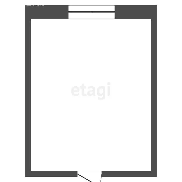 Квартира-студия: Тюмень, улица Олега Антонова, 4 (12 м) - Фото 1