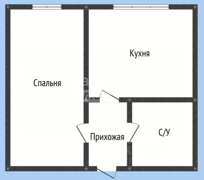 1-к кв. Дагестан, Махачкала Дагестанская ул., 51 (44.4 м) - Фото 1