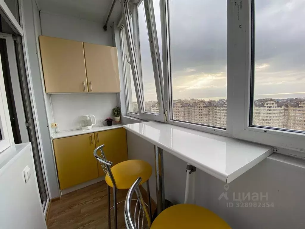 Студия Краснодарский край, Анапа Владимирская ул., 154к2 (27.0 м) - Фото 1
