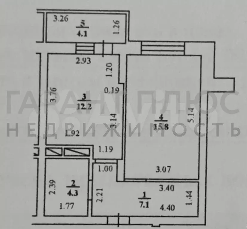 1-к. квартира, 43,5 м, 7/21 эт. - Фото 0