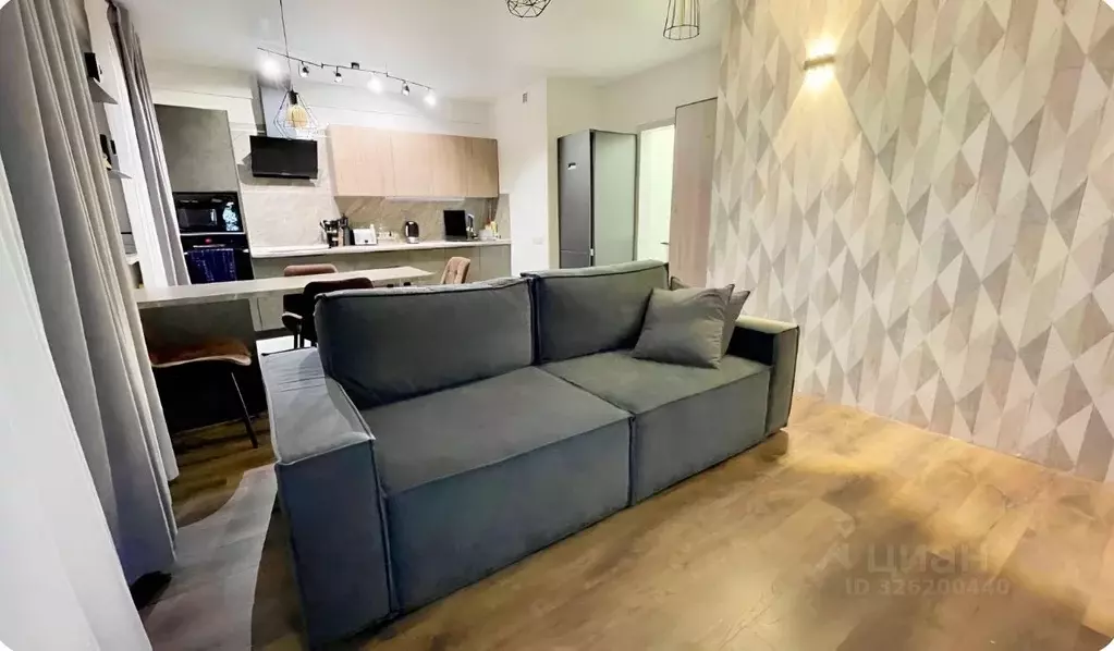 2-к кв. Татарстан, Казань ул. Бари Галеева, 8Ак1 (45.0 м) - Фото 1