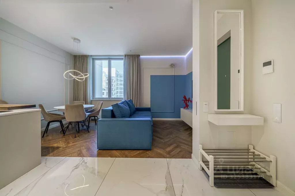 2-к кв. Санкт-Петербург Ждановская ул., 45 (63.0 м) - Фото 2