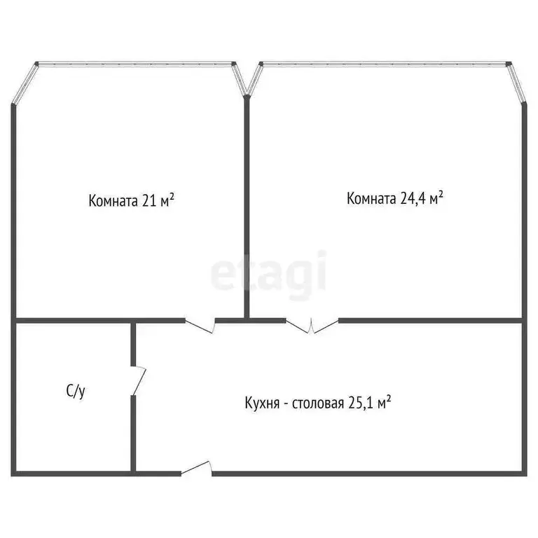 2-комнатная квартира: Севастополь, Парковая улица, 11 (88 м) - Фото 0