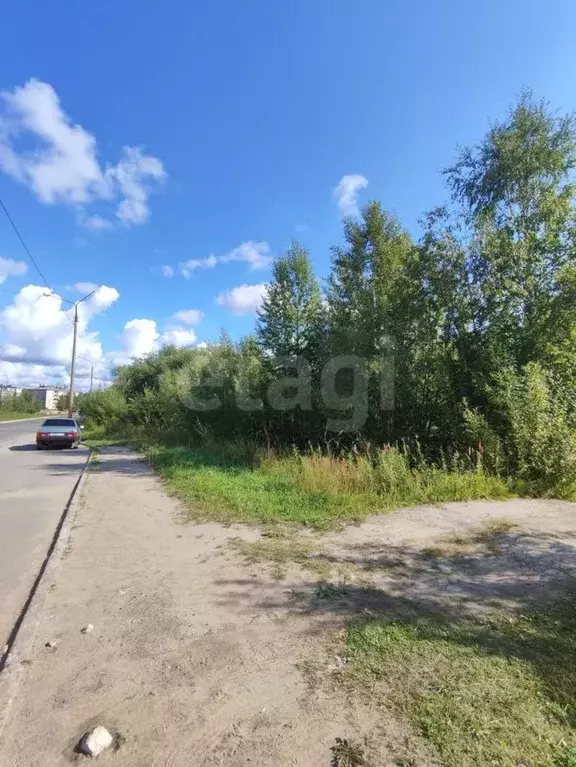 Участок в Архангельская область, Новодвинск ул. Берденникова, 4 (10.0 ... - Фото 1