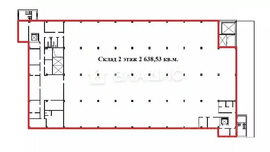 Склад в Московская область, Щелково Хотовская ул., 34с2 (2639 м) - Фото 1