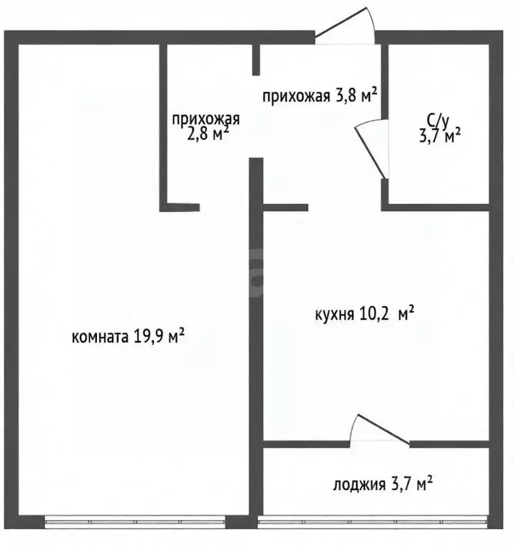 1-к кв. Ярославская область, Ярославль ул. Ньютона, 31к2 (42.3 м) - Фото 2